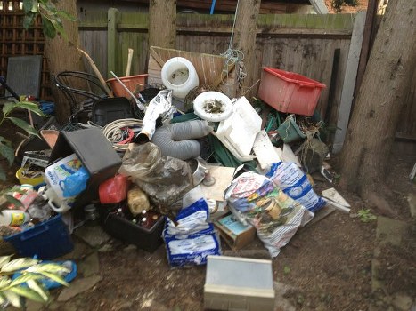 Organized construction site after waste clearance in Southend-on-Sea